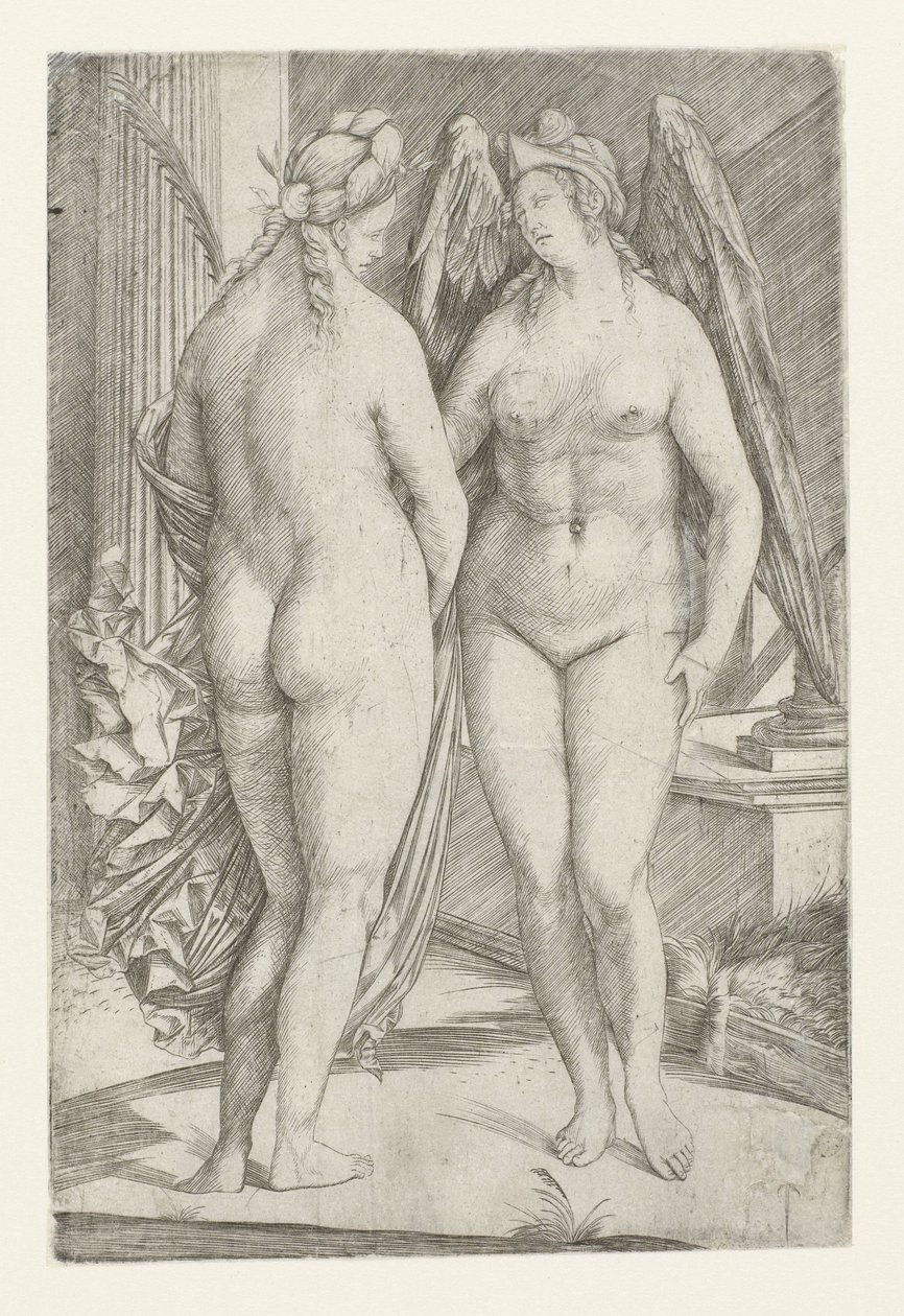 Allegory with Victory and Fame by Jacopo de