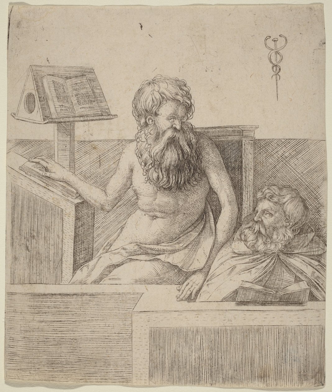 Two Philosophers by Jacopo de
