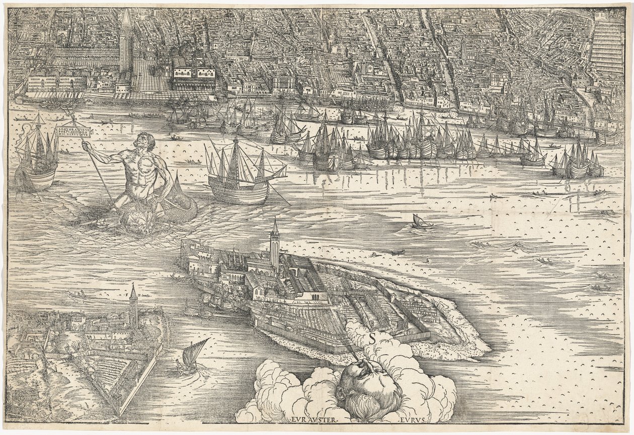 View of Venice by Jacopo de