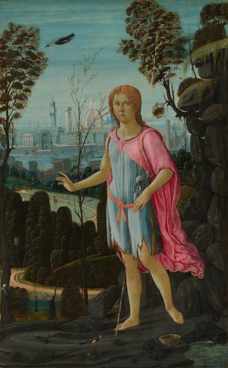 Saint John the Baptist by Jacopo del Sellaio