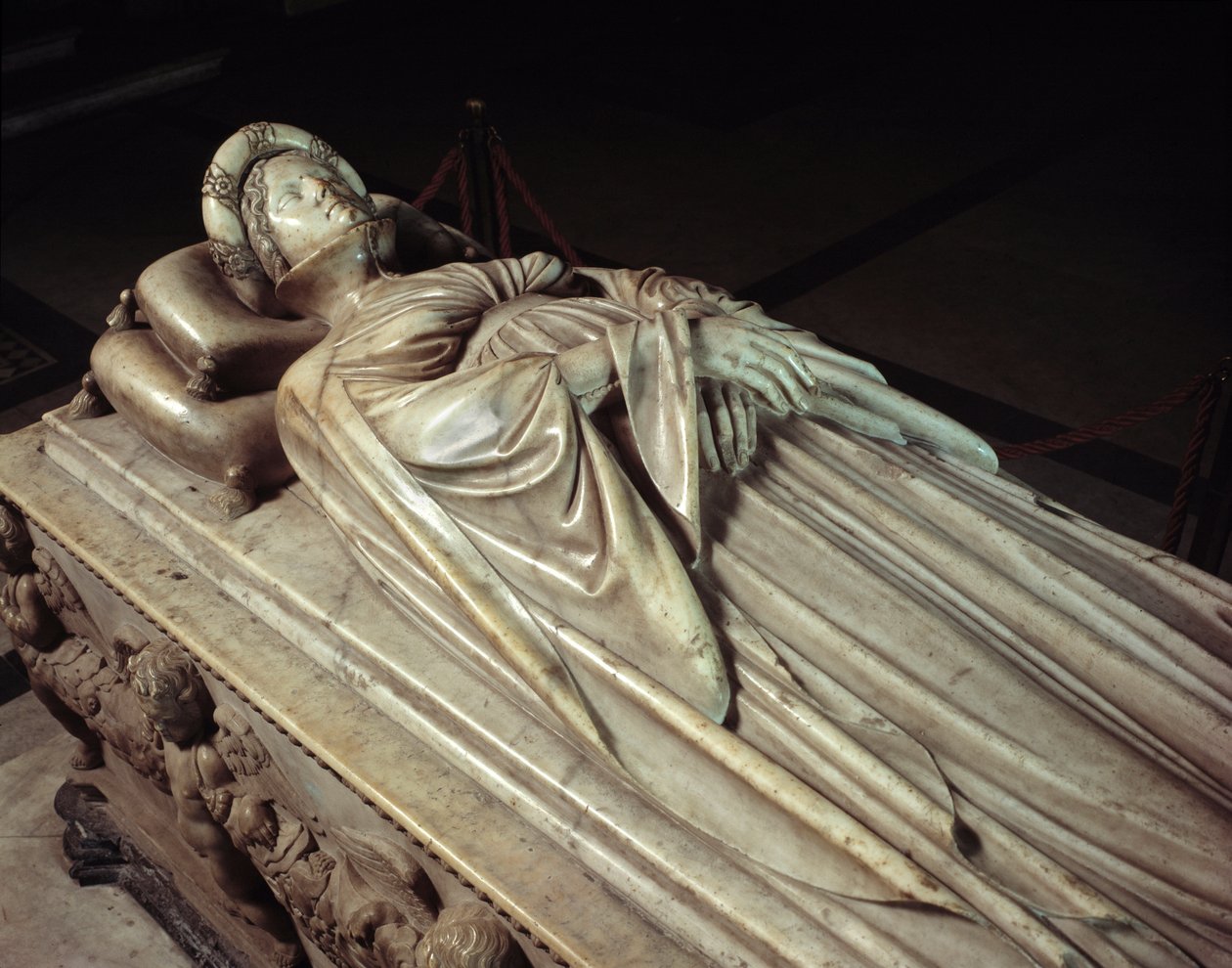 Funerary Monument of Ilaria del Carretto, Wife of Paolo Guinigi by Jacopo della Quercia