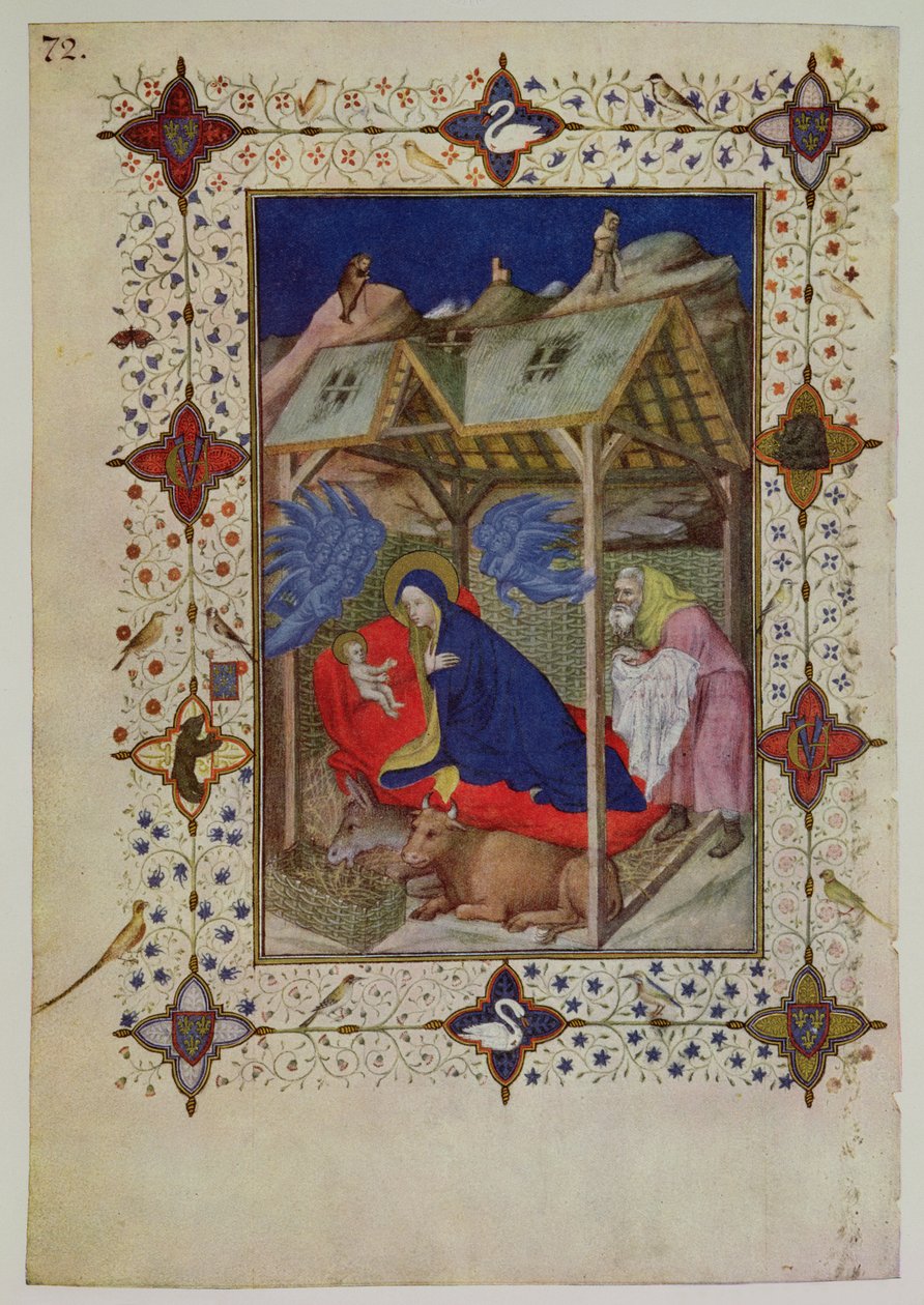 Hours of Notre Dame: Prime, The Birth of Christ, from the 