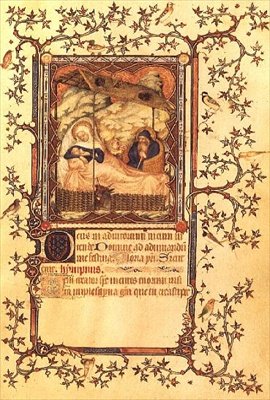 The Nativity, from Les Petites Heures de Duc de Berry by Jacquemart de Hesdin
