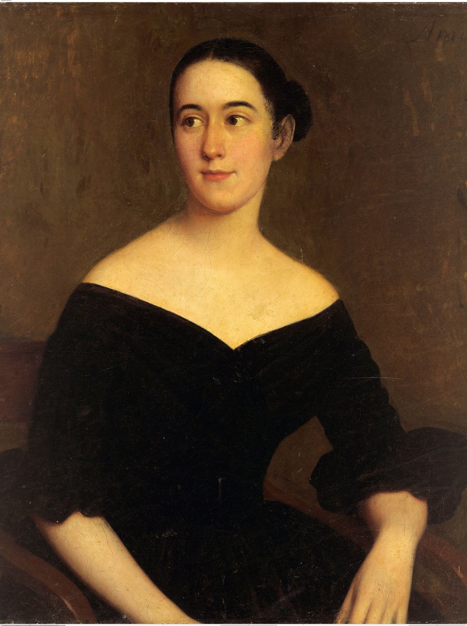 Portrait of Cornelia Knott Miltenberger by Jacques Amans