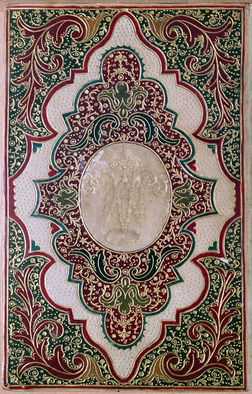 Mosaic binding, c.1745 by Jacques Antoine Derome