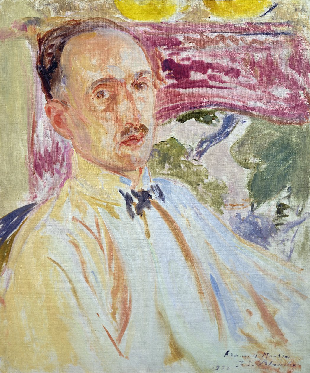 Study for a Portrait of Francois Mauriac, 1923 by Jacques Emile Blanche