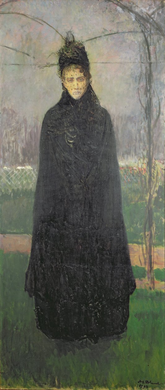 Virginia Oldoini (1837-99) Countess of Castiglione, Memory of 1893 by Jacques Emile Blanche
