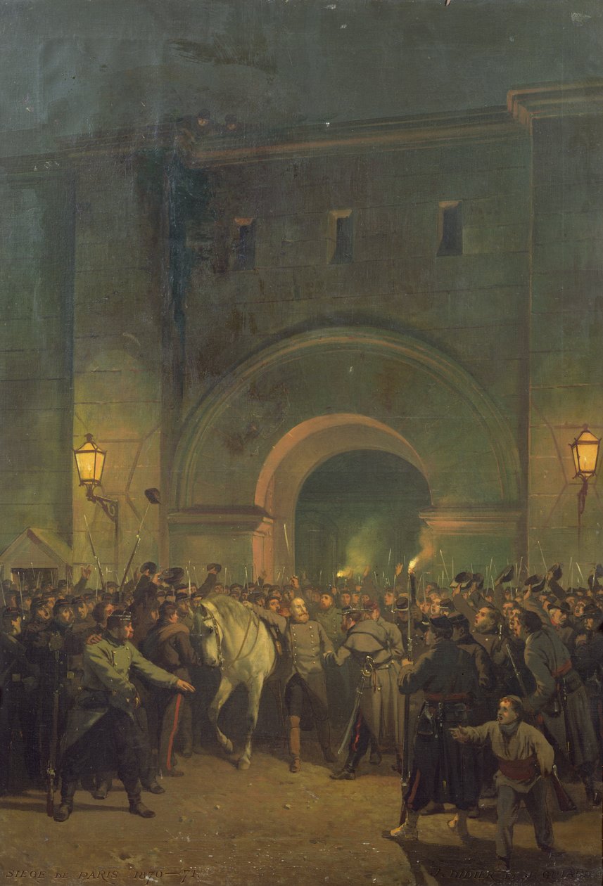 Liberation of Political Prisoners from the Mazas Prison by Jacques Guiaud