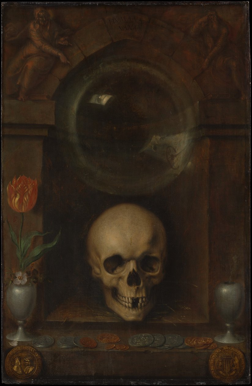 Vanitas Still Life, 1603 by Jacques II de Gheyn