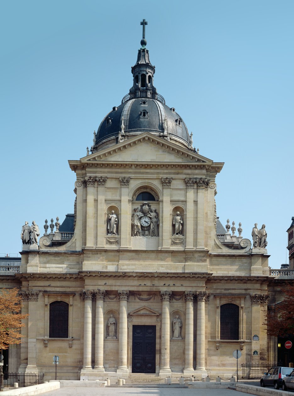 View of the Facade, Built 1635-42 by Jacques Lemercier