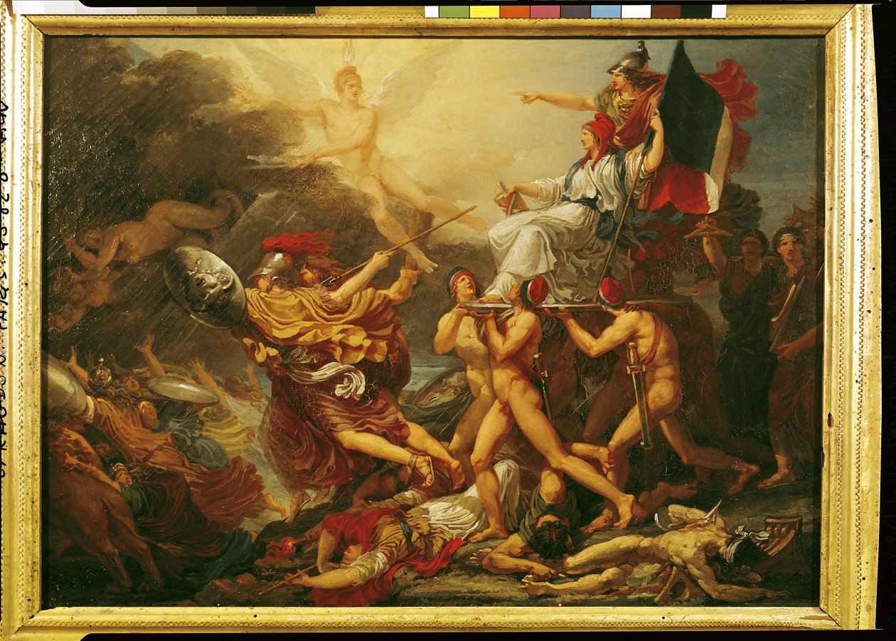 Liberty Travelling the World, 1798 by Jacques Reattu