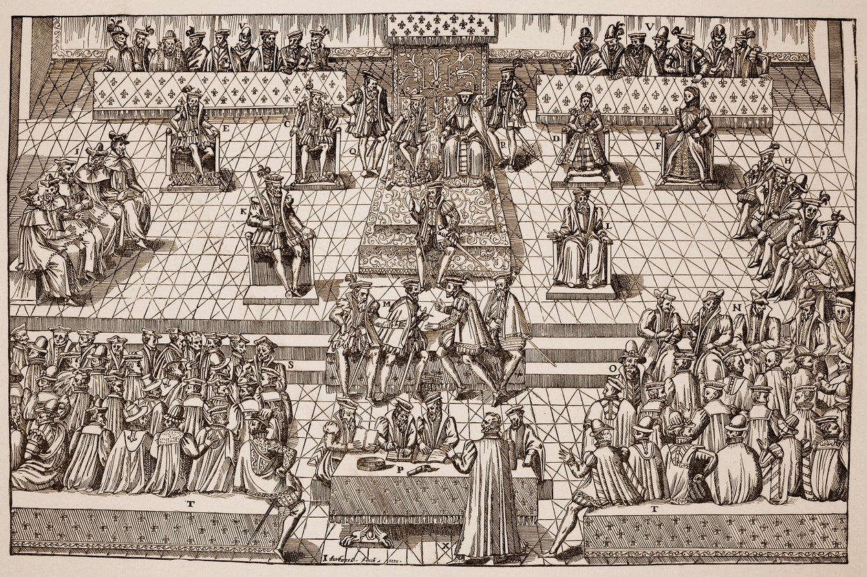 The States General at Orleans, 1560 by Jacques Tortorel