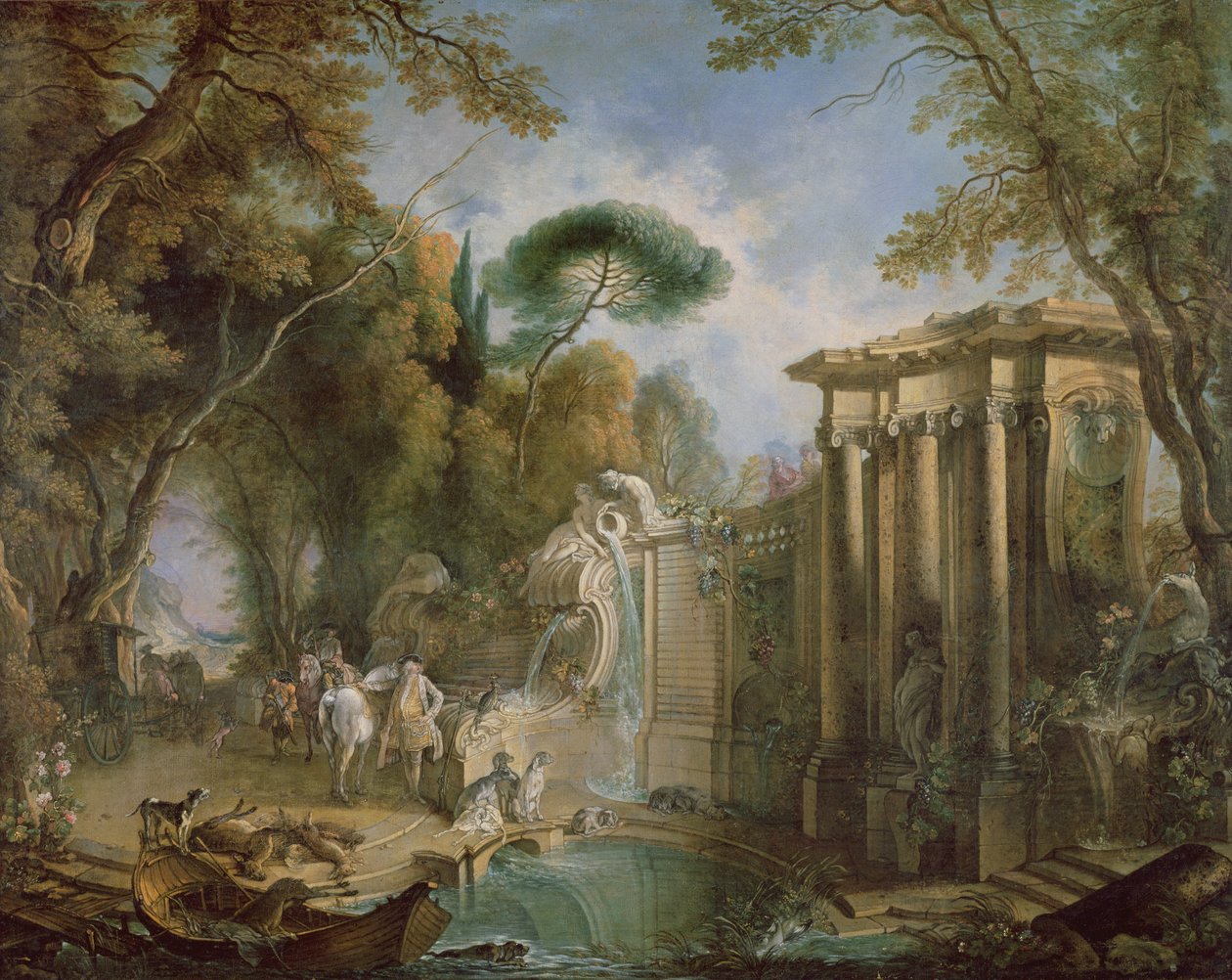 Parc de Marly by Jacques de Lajoüe
