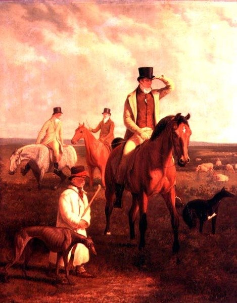 Lord Rivers Coursing by Jacques Laurent Agasse