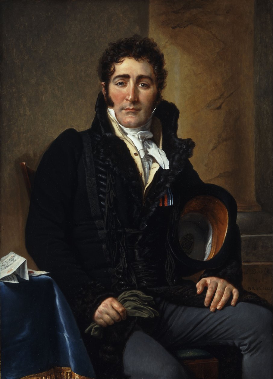 Portrait of the Count of Turenne by Jacques Louis David