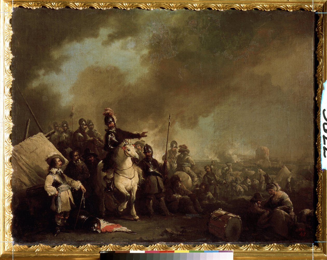 Military Camp during the Siege by Jacques Courtois