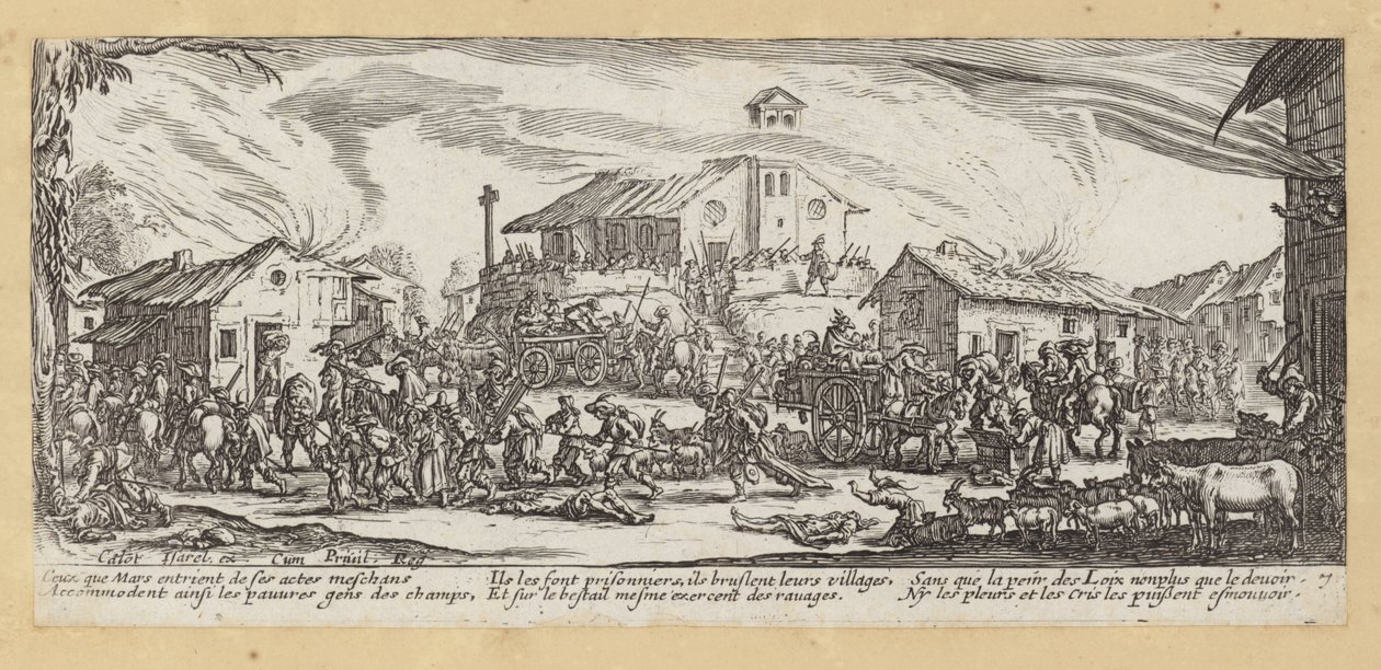 The Miseries and Misfortunes of War by Jacques (after) Callot