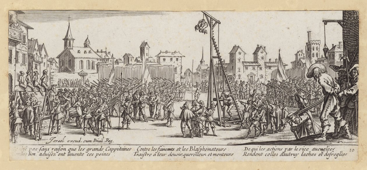 The Miseries and Misfortunes of War by Jacques (after) Callot