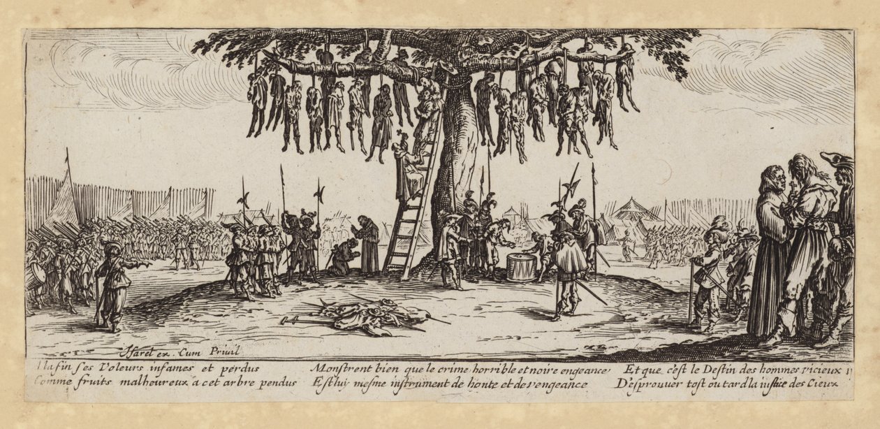 The Miseries and Misfortunes of War by Jacques (after) Callot