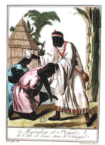 Marabout from Saint-Louis, Senegal by Jacques (after) Grasset de Saint Sauveur