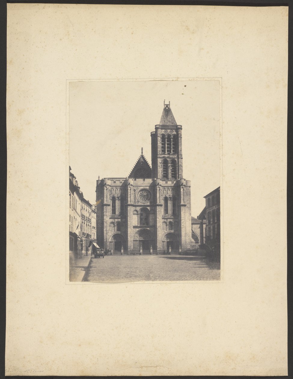 Church of St. Denis by Jacques Alexandre Ferrier