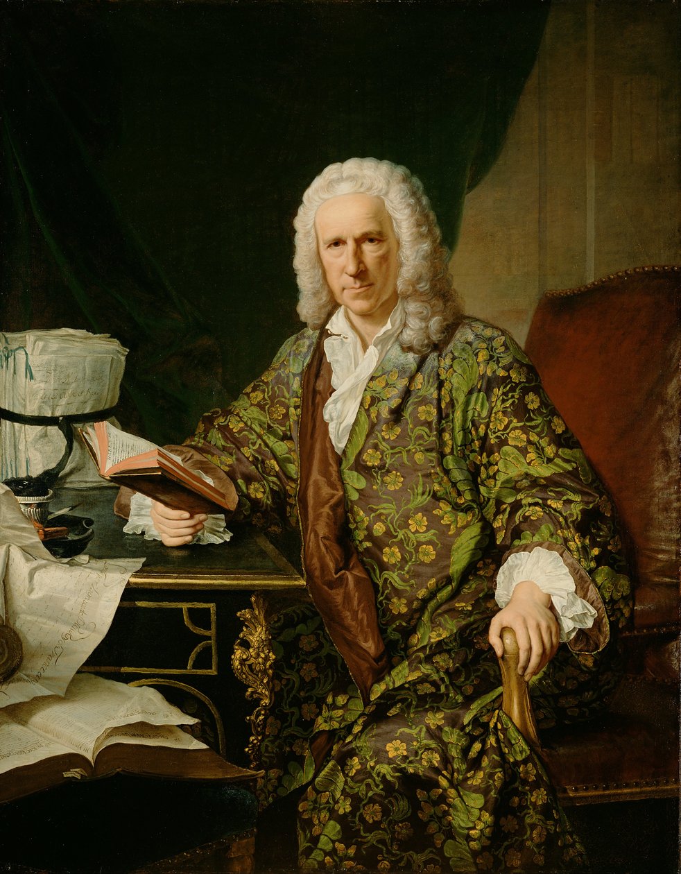 Portrait of Marc de Villiers, Secretary to the King, First Clerk of Finance by Jacques Andre Joseph Camelot Aved