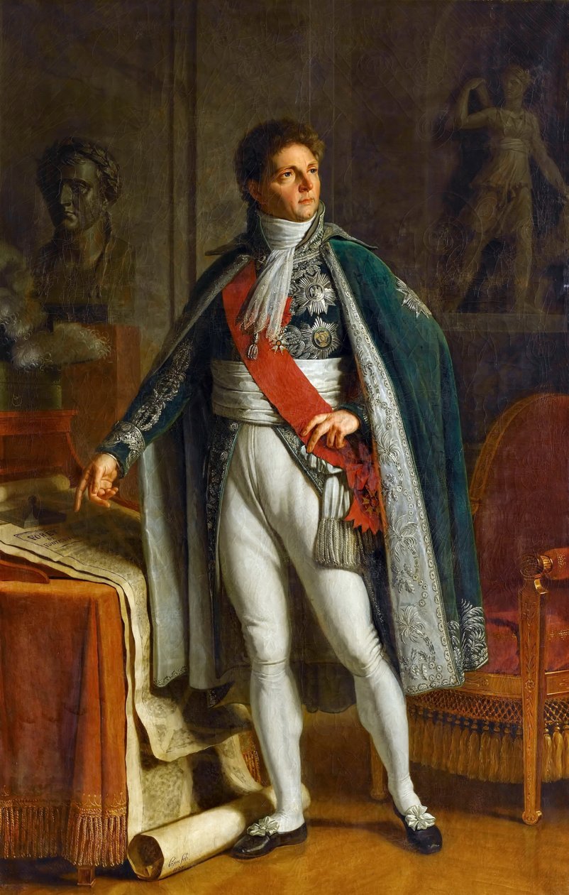 Louis Alexandre Berthier, Prince de Wagram, Duc de Valangin, Prince of Neuchâtel by Jacques Augustin Catherine Pajou