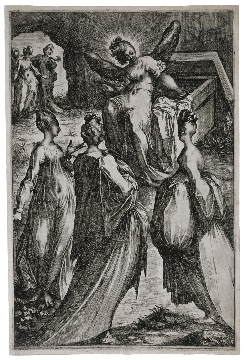 The Holy Women at the Sepulchre by Jacques Bellange