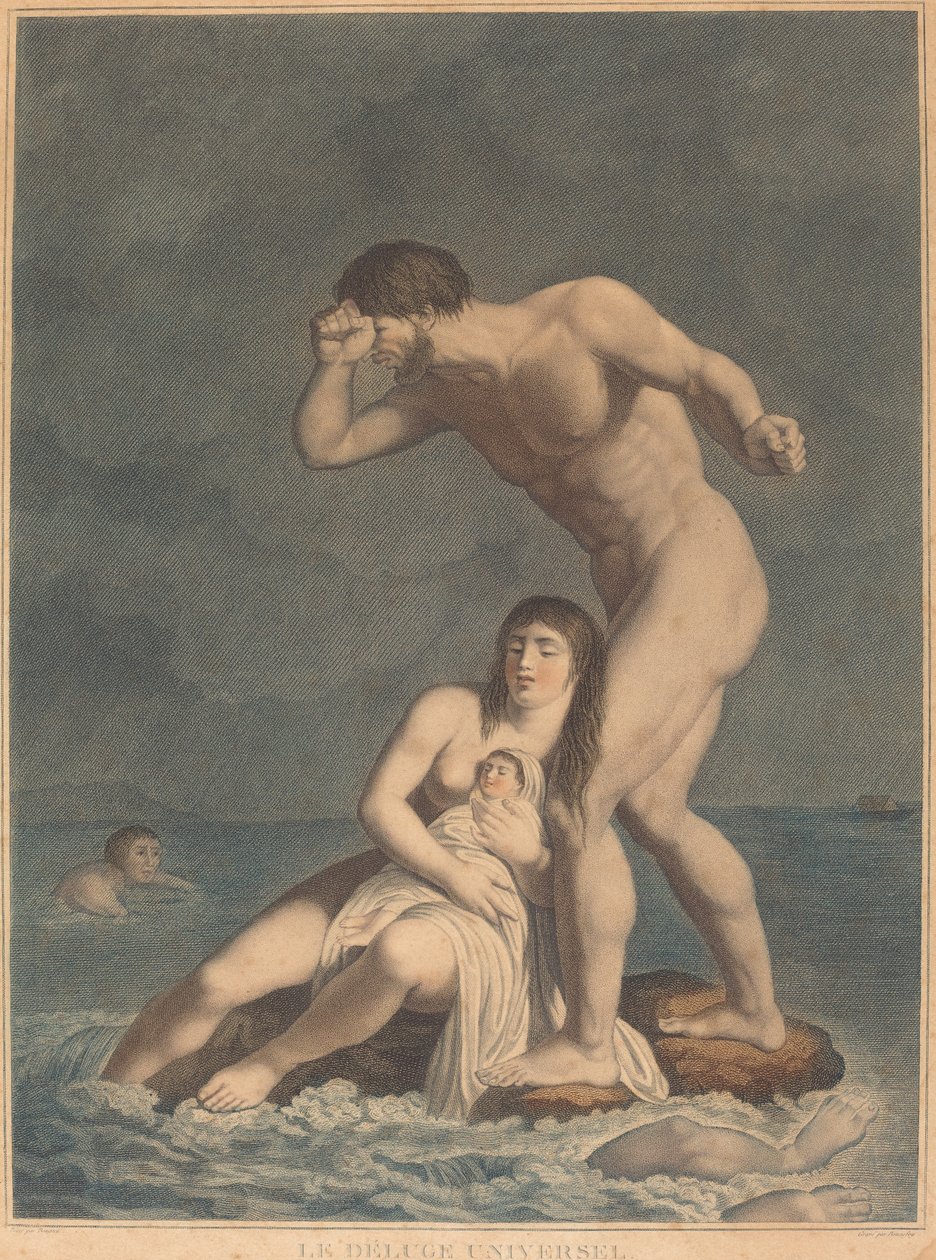 The Universal Flood by Jacques Bonnefoy after Michel Honoré Bounieu