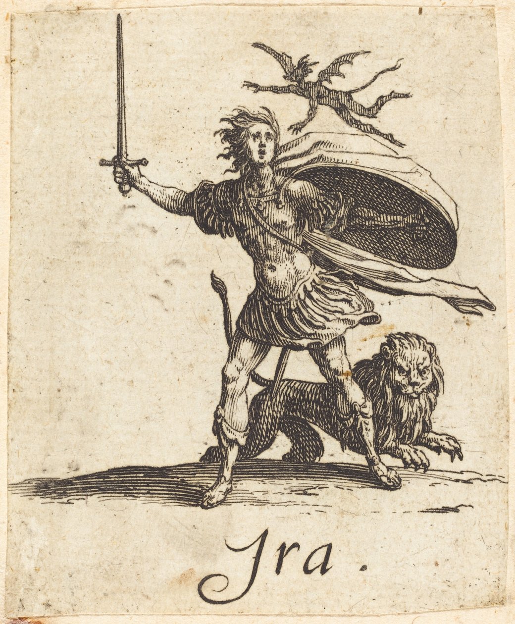 Anger by Jacques Callot