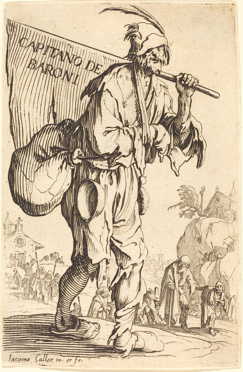 Captain of the Barons by Jacques Callot