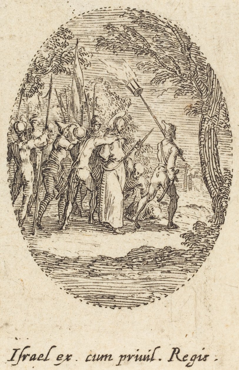Christ Carrying the Cross by Jacques Callot