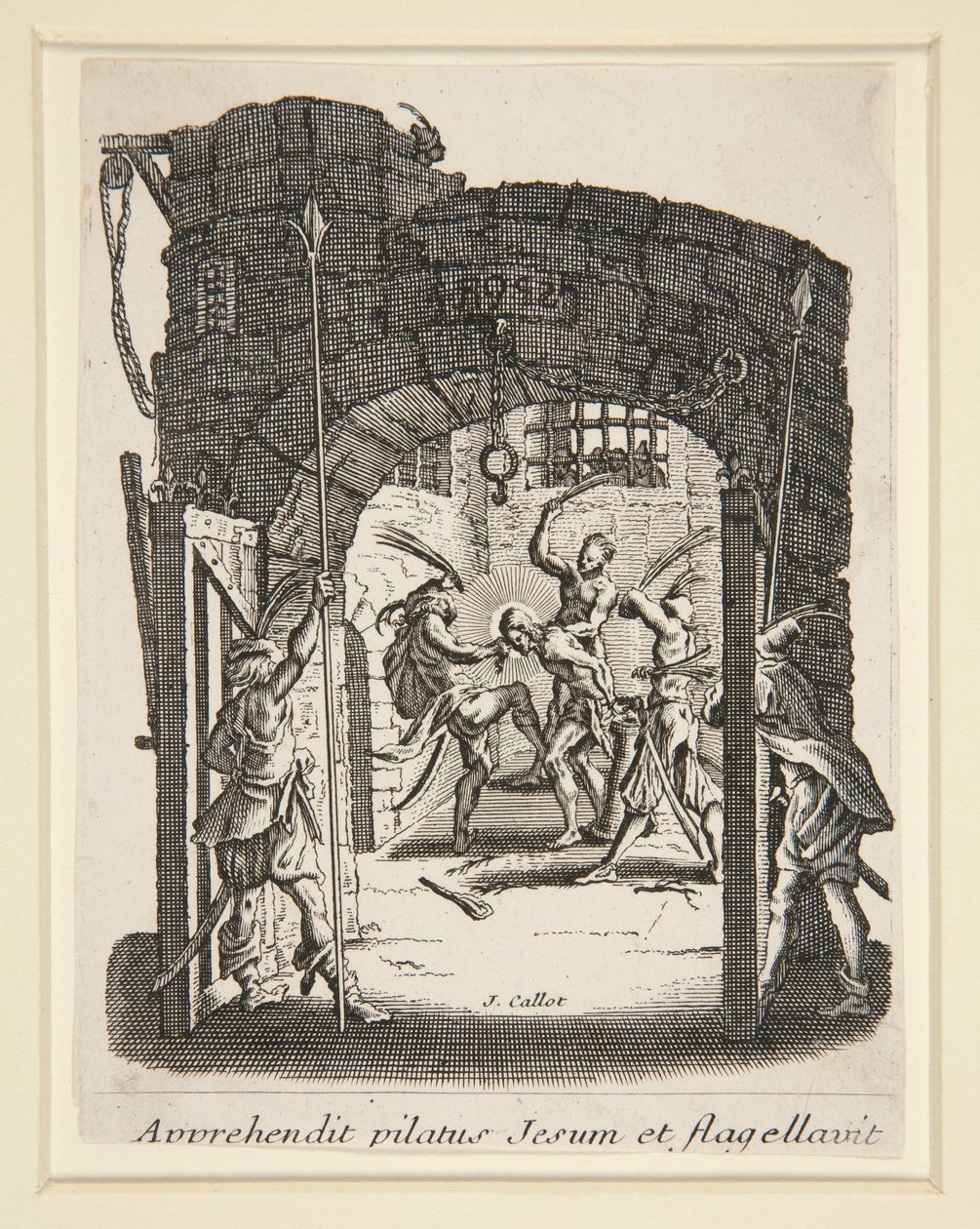 Copy after Le Couronnement by Jacques Callot