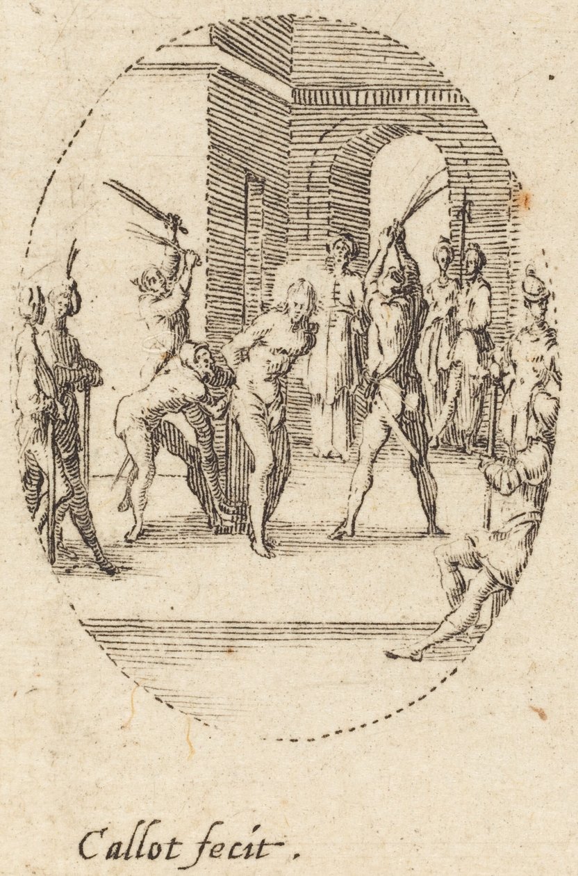 Crowning with Thorns by Jacques Callot