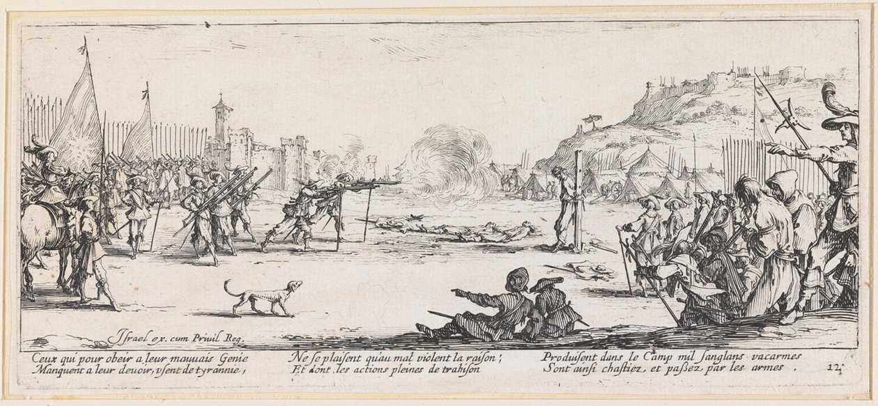 The Execution by Jacques Callot