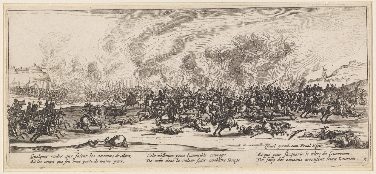 The Battle by Jacques Callot