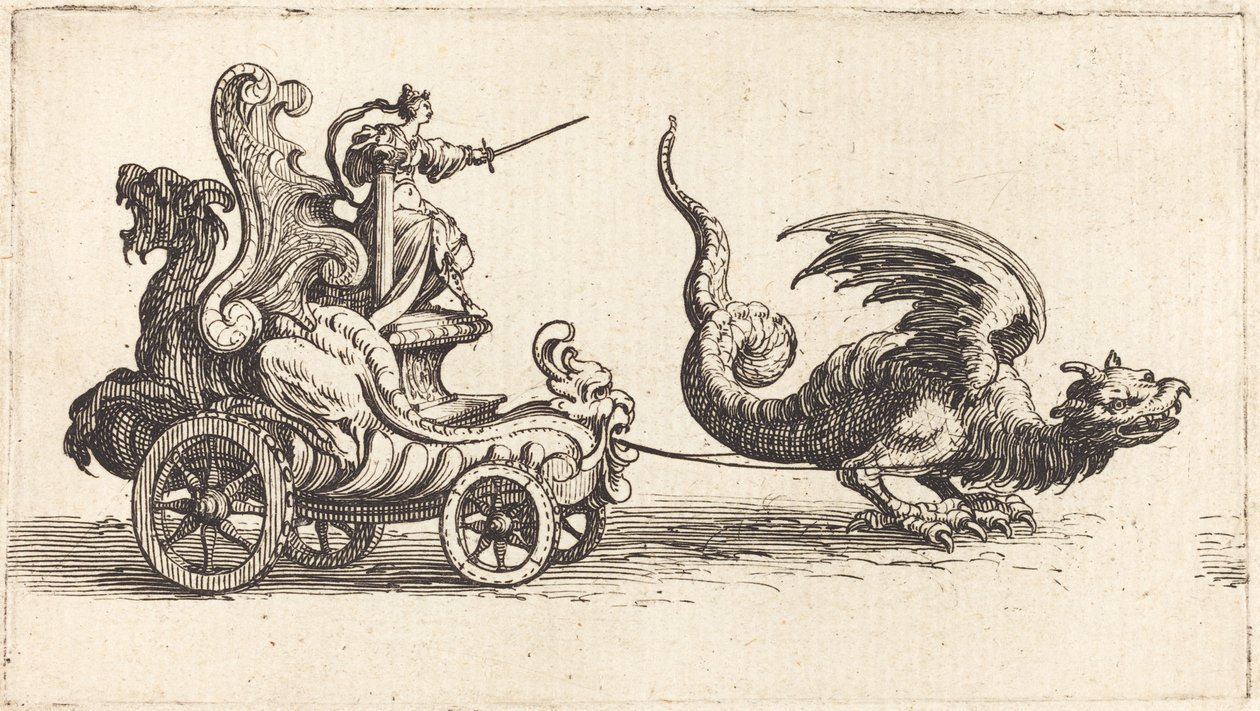 Entry of Monseigneur Henry de Lorraine, Marquis de Moy, under the Name of Pirandre by Jacques Callot