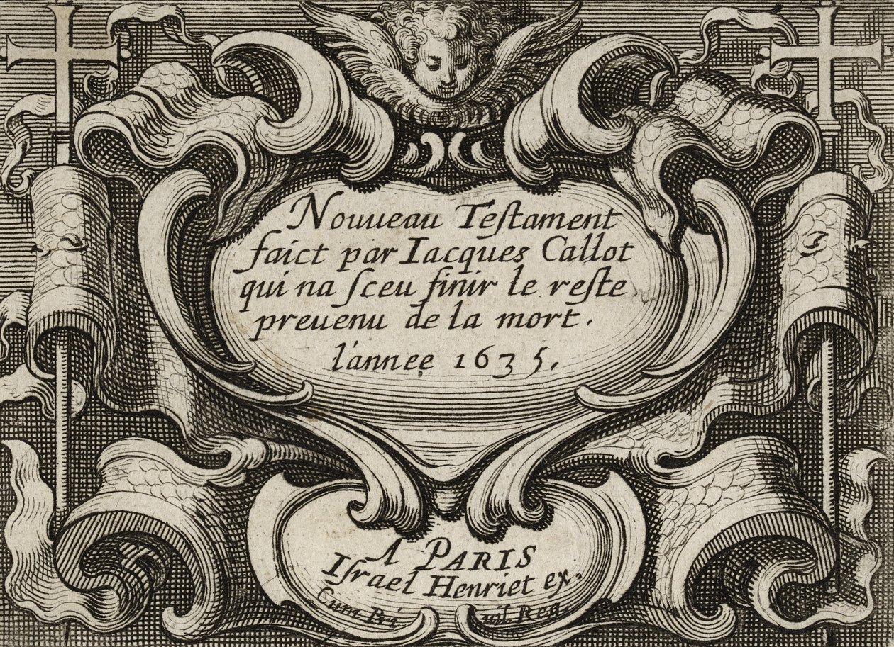 Frontispiece, c.1635 by Jacques Callot