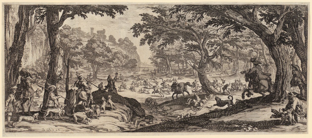 Great Hunt by Jacques Callot