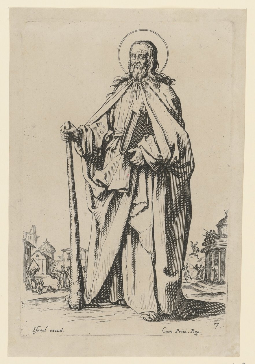 Saint James the Younger, Plate 9 from the Series 