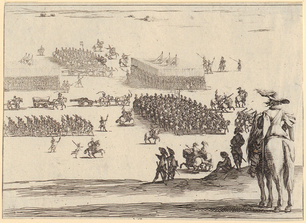 Crucifixion, Plate 11 from the Series "The Small Passion" by Jacques Callot