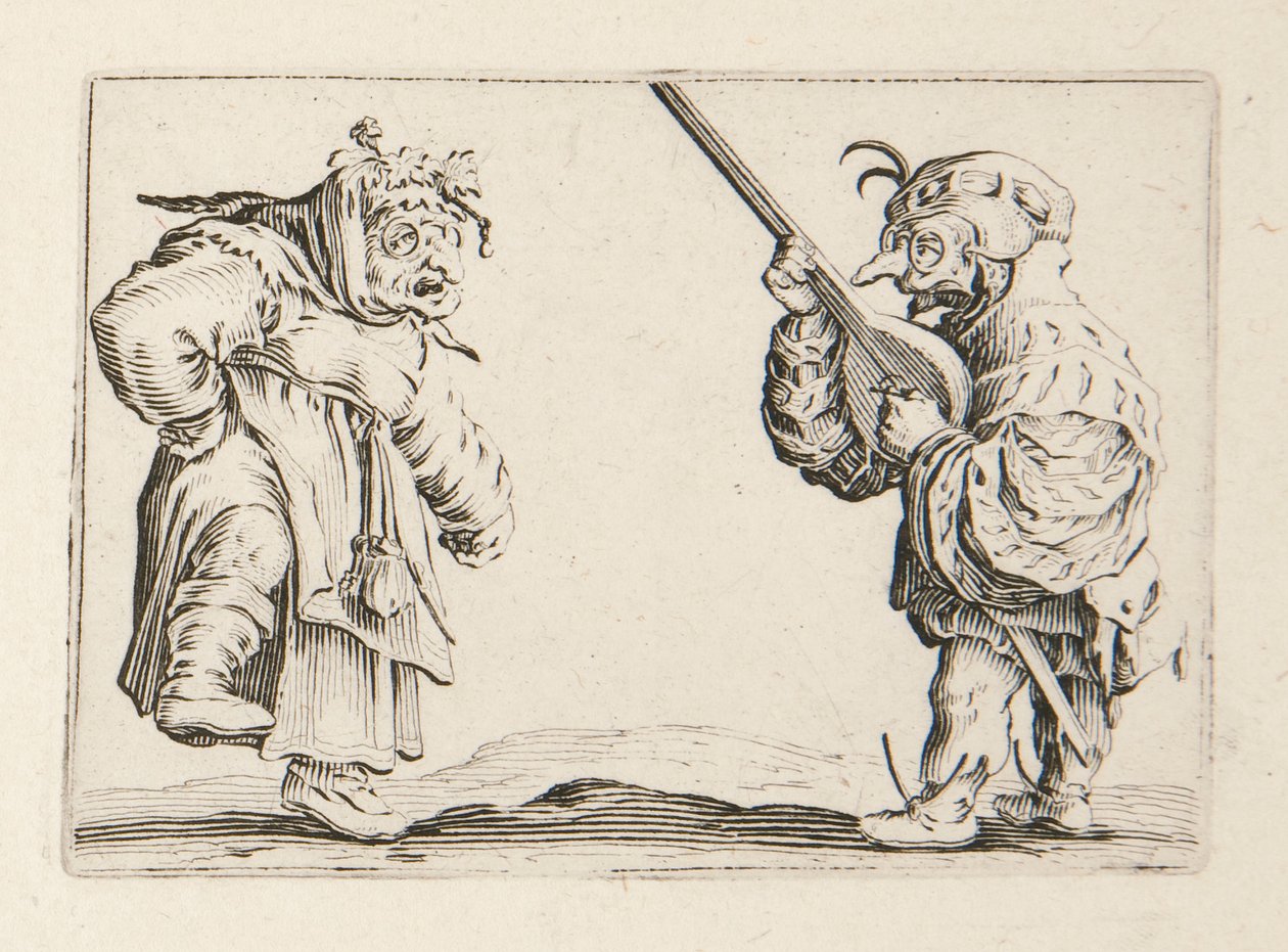 Les Caprices, set of 50 by Jacques Callot