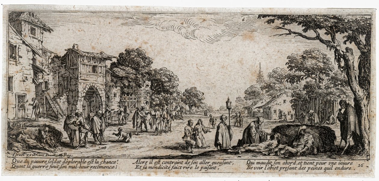 The Miseries and Misfortunes of War by Jacques Callot