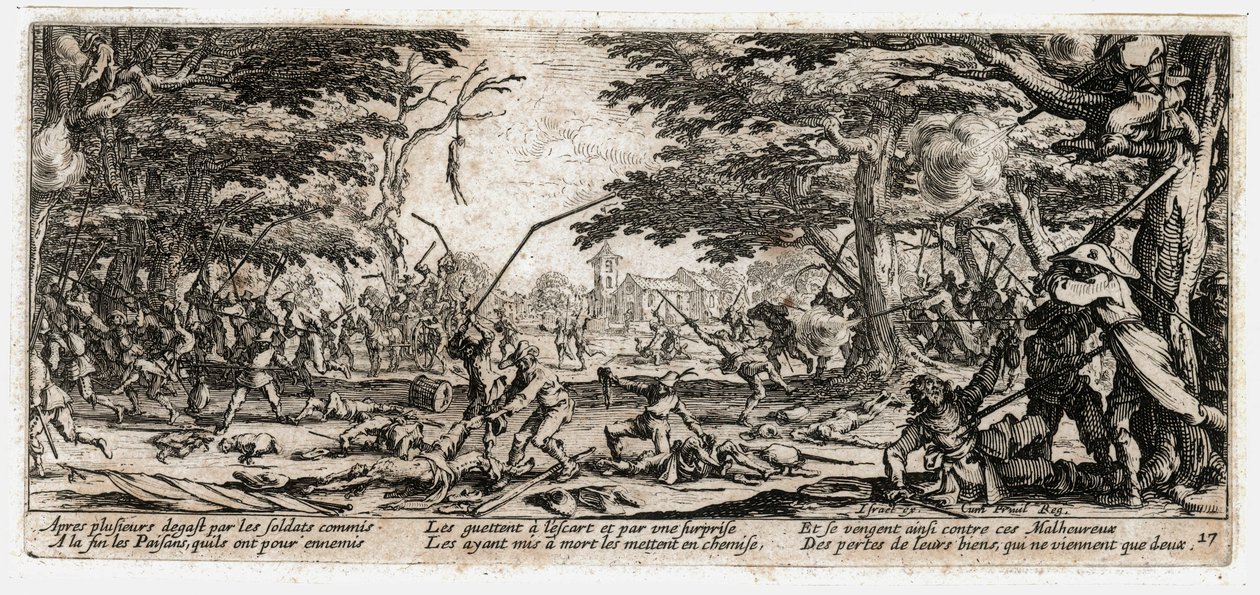 The Miseries and Misfortunes of War by Jacques Callot