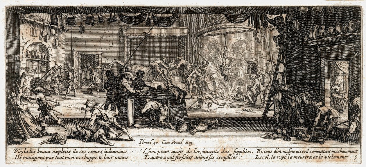 The Miseries and Misfortunes of War by Jacques Callot