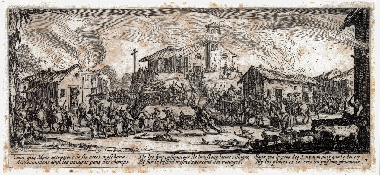 The Miseries and Misfortunes of War by Jacques Callot