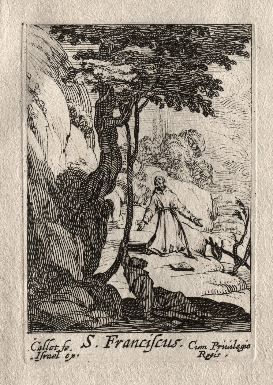 The Penitents: St. Francis by Jacques Callot