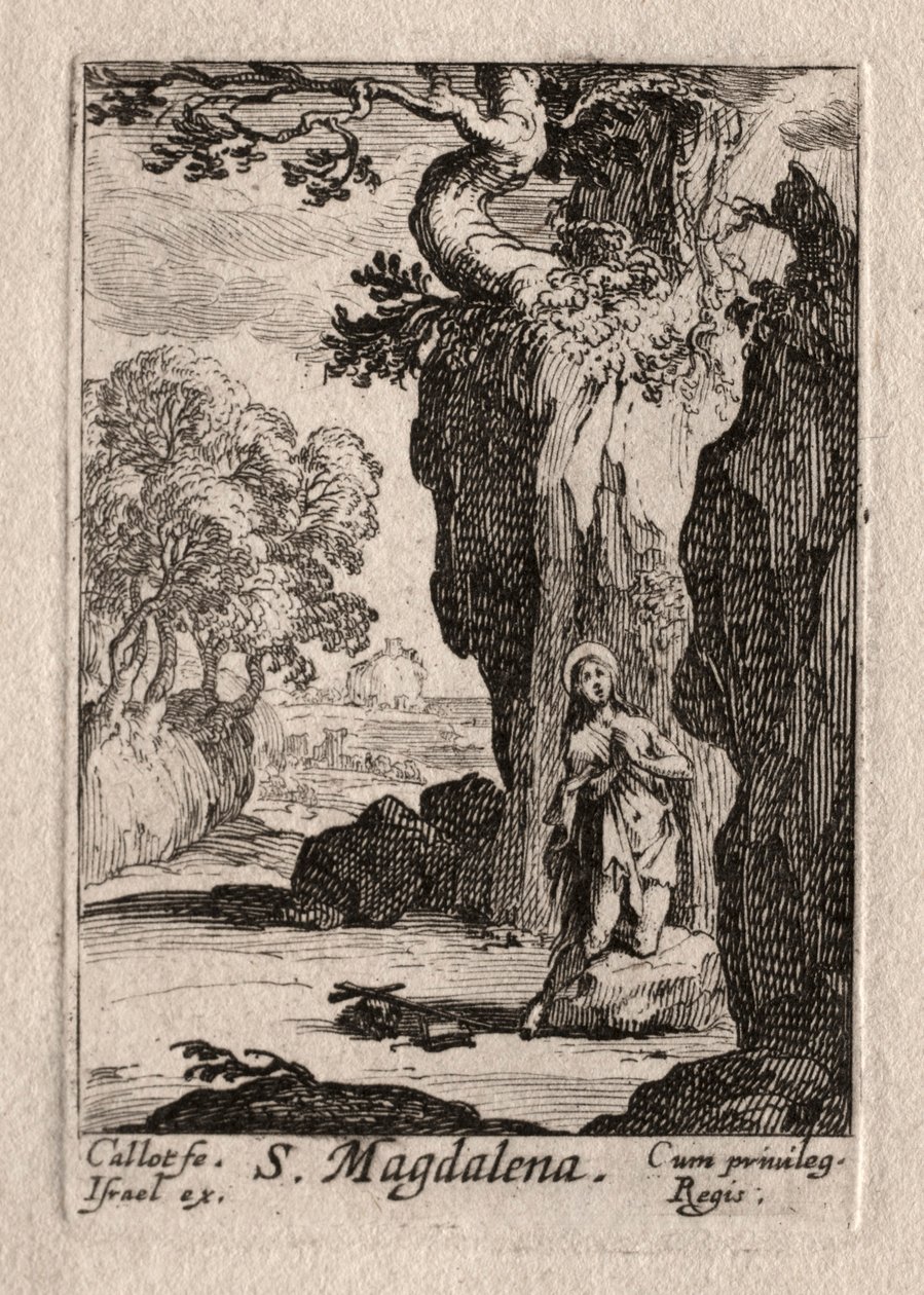 The Penitents: St. Madeleine Repentant by Jacques Callot
