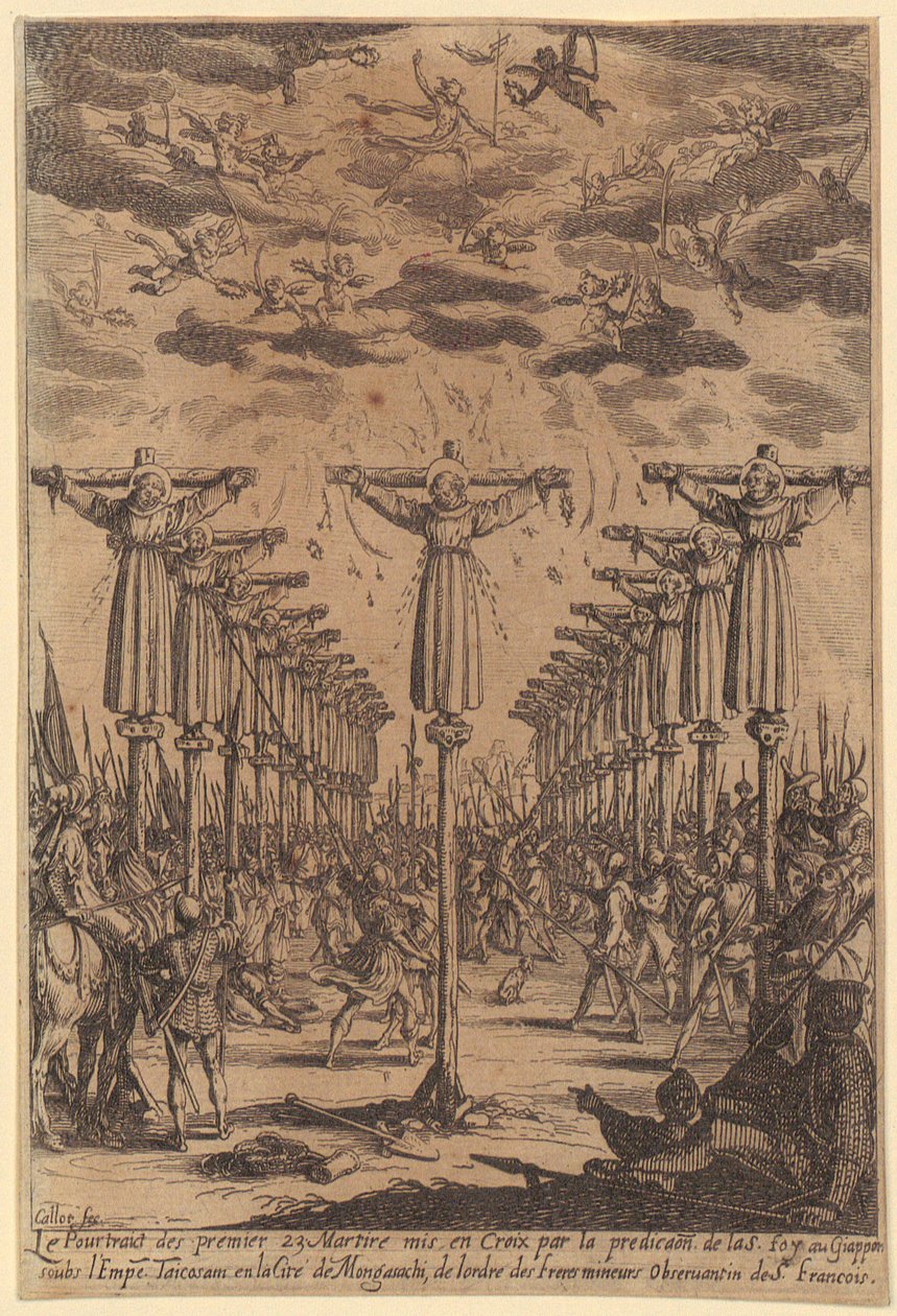 Martyrs of Japan by Jacques Callot