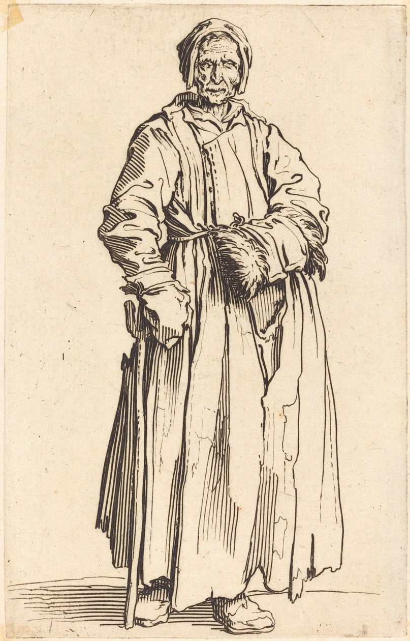 One-Eyed Woman by Jacques Callot